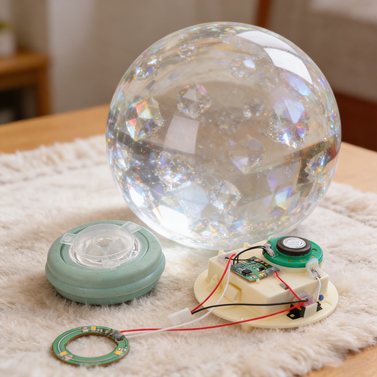 ลูกโลกหิมะพร้อมระบบเคลื่อนไหว  - Plastic Dome Clear บทวิจารณ์และราคา