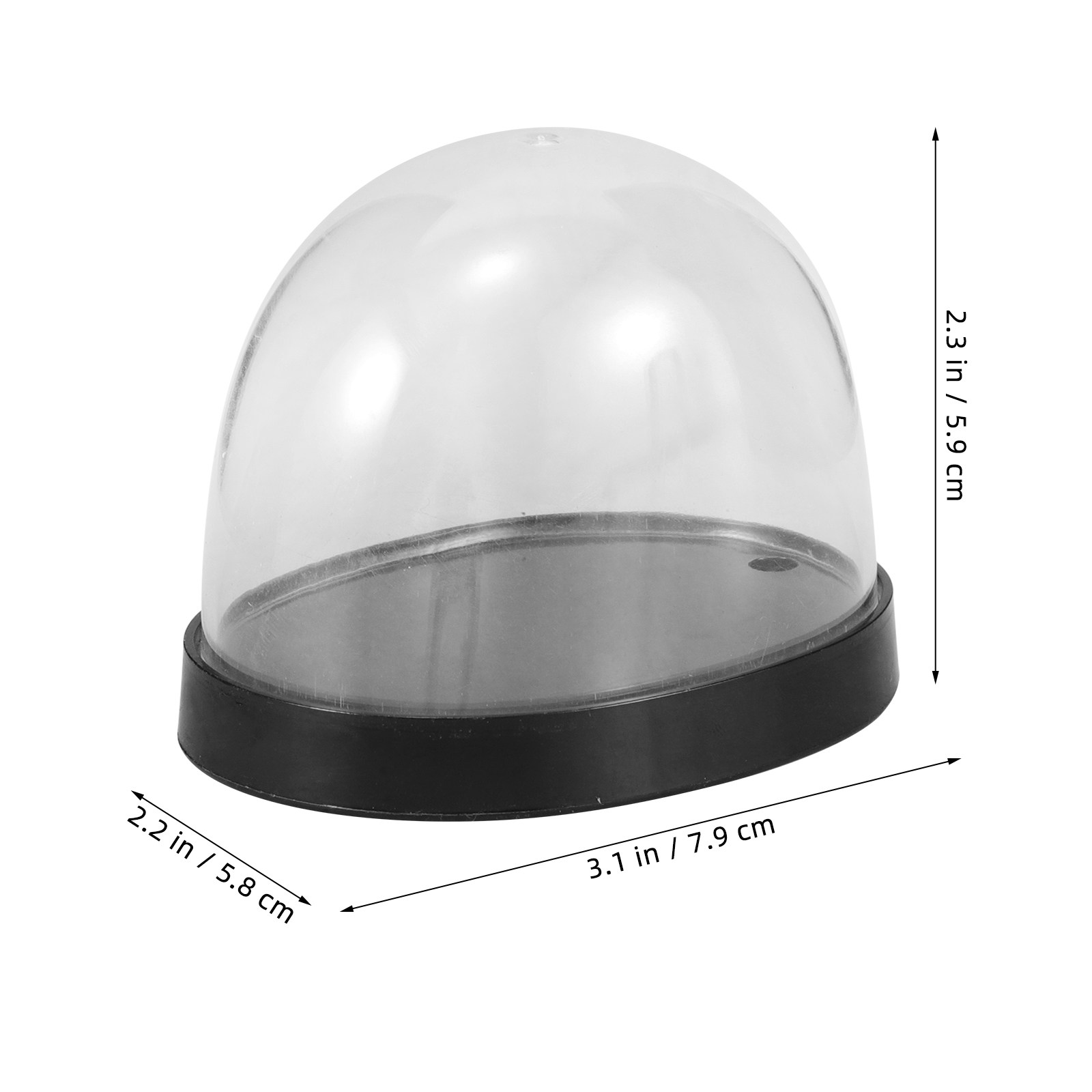 ชุดโดมพลาสติกใส 5 ชิ้น สำหรับโ - Plastic Dome Clear บทวิจารณ์และราคา
