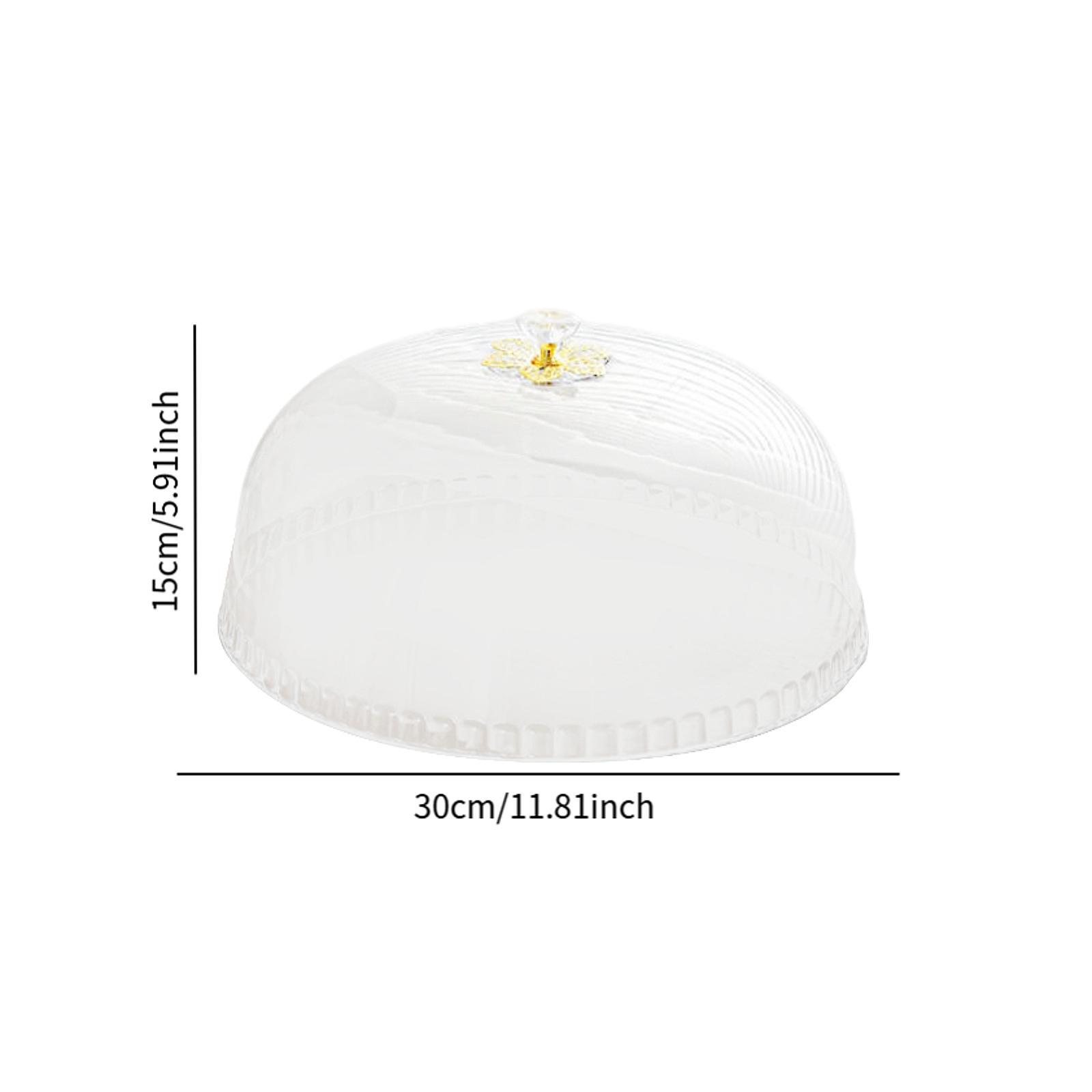 ถาดเสิร์ฟเค้กพร้อมฝาครอบใสทรงก - Plastic Dome Clear บทวิจารณ์และราคา