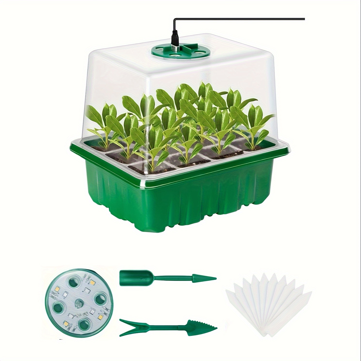ชุดเริ่มต้นเพาะกล้า - 1/2/3 ชุ - Humidity Dome Kit บทวิจารณ์และราคา