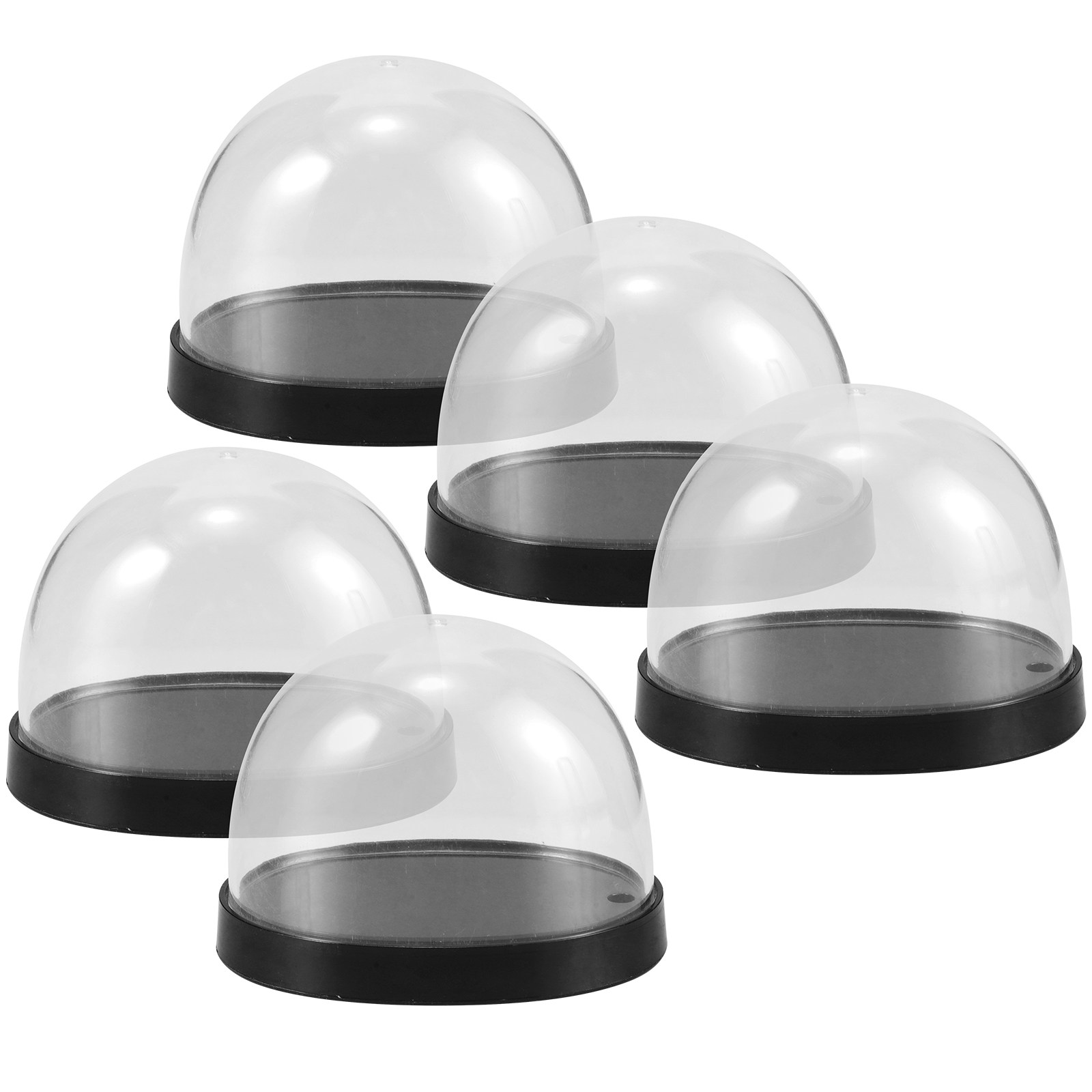 ชุดโดมแก้วใส 5 ชิ้น โดมโชว์สิน - Plastic Dome Clear บทวิจารณ์และราคา