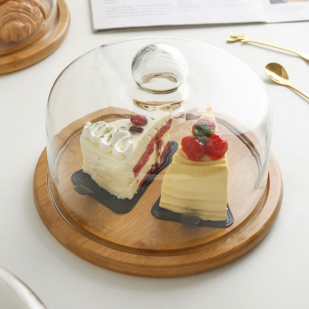 ฝาครอบเค้กแก้วขนาด 18 ซม. ฝาปิ - Plastic Dome Clear บทวิจารณ์และราคา