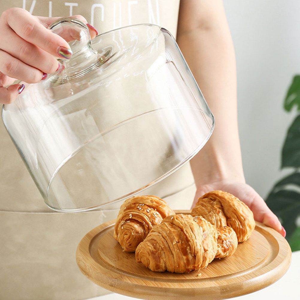 ฝาครอบเค้กแก้วขนาด 18 ซม. ฝาปิ - Plastic Dome Clear บทวิจารณ์และราคา